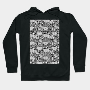 crazy zebra heard Hoodie